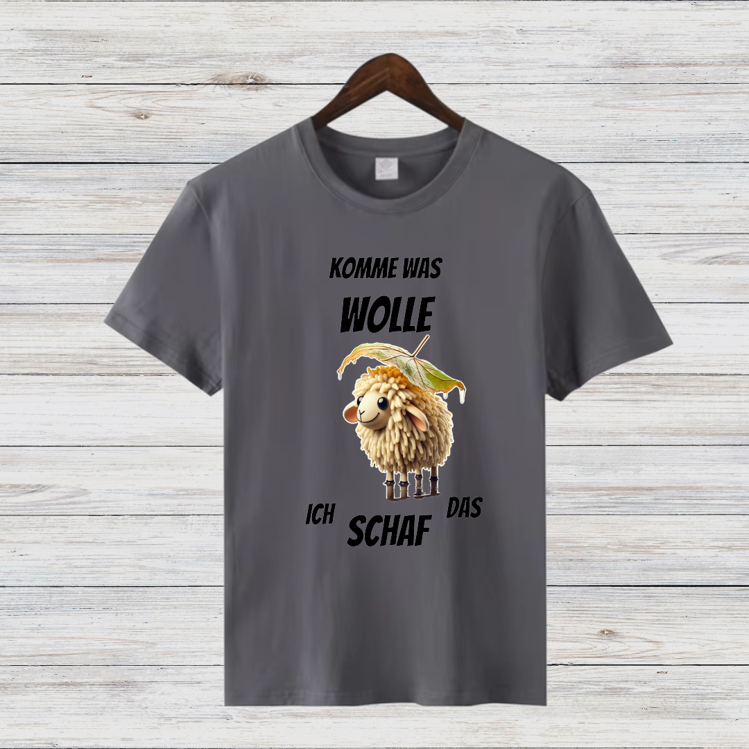 Komme Was Wolle | Lustiges Schaf-Shirt | Humorvolles Statement-Design | Perfekt für kalte Tage