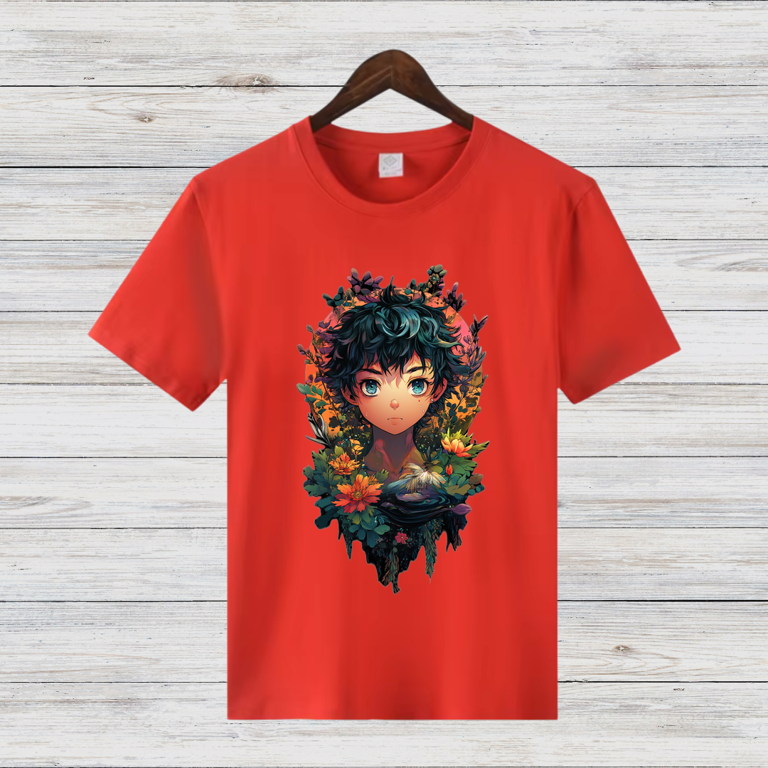 Mystisches Anime Kunst T-Shirt | Fantasy Illustration Shirt | Stilvolles Manga Design | Geschenk für Anime-Fans