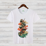 Mystischer Drachenbaum | Asiatisches Kunst T-Shirt | Fantasievolles Design | Stilvolles Baumwollshirt für Wintertage