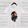 Mystischer Wolf | Winter T-Shirt | Fantasievolles Wolfsmotiv | Stilvolles Statement Shirt für Tierliebhaber