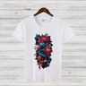 Mystische Drachenblüte | Fantasy T-Shirt | Magisches Kunstdesign | Stilvolles Statement-Shirt für den Winter