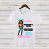 Ich bin wie Pizza | Lustiges Damen T-Shirt | Humorvolles Statement Shirt | Witziges Sprüche Shirt für Frauen