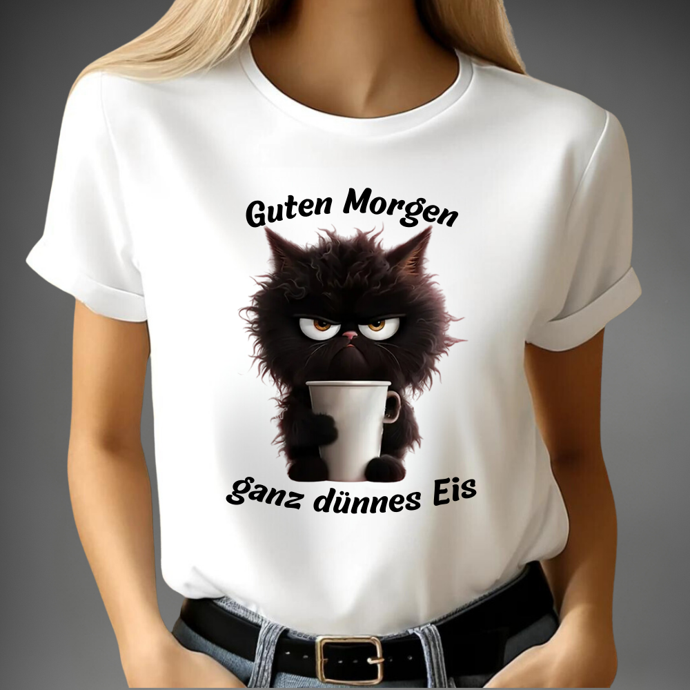 Guten Morgen Katze T-Shirt