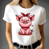 Freches Schweinchen T-Shirt