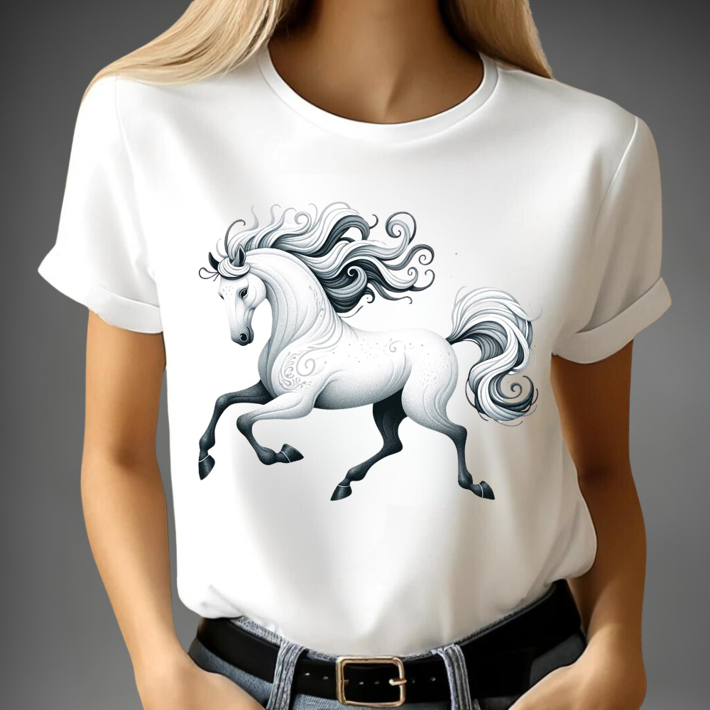 Elegantes Pferd T-Shirt