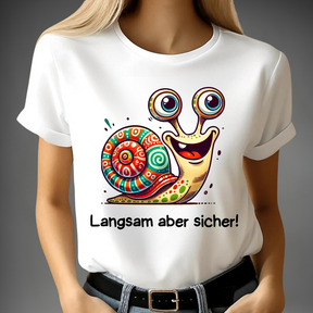 “Langsam aber sicher” T-Shirt