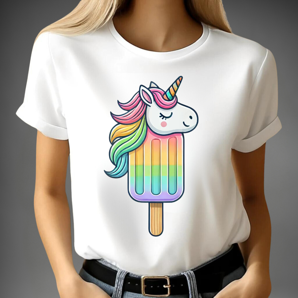 Sommerliches Einhorn T-Shirt