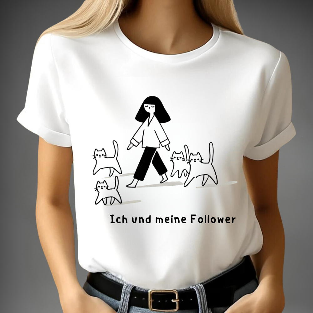 Katzenfollower T-Shirt