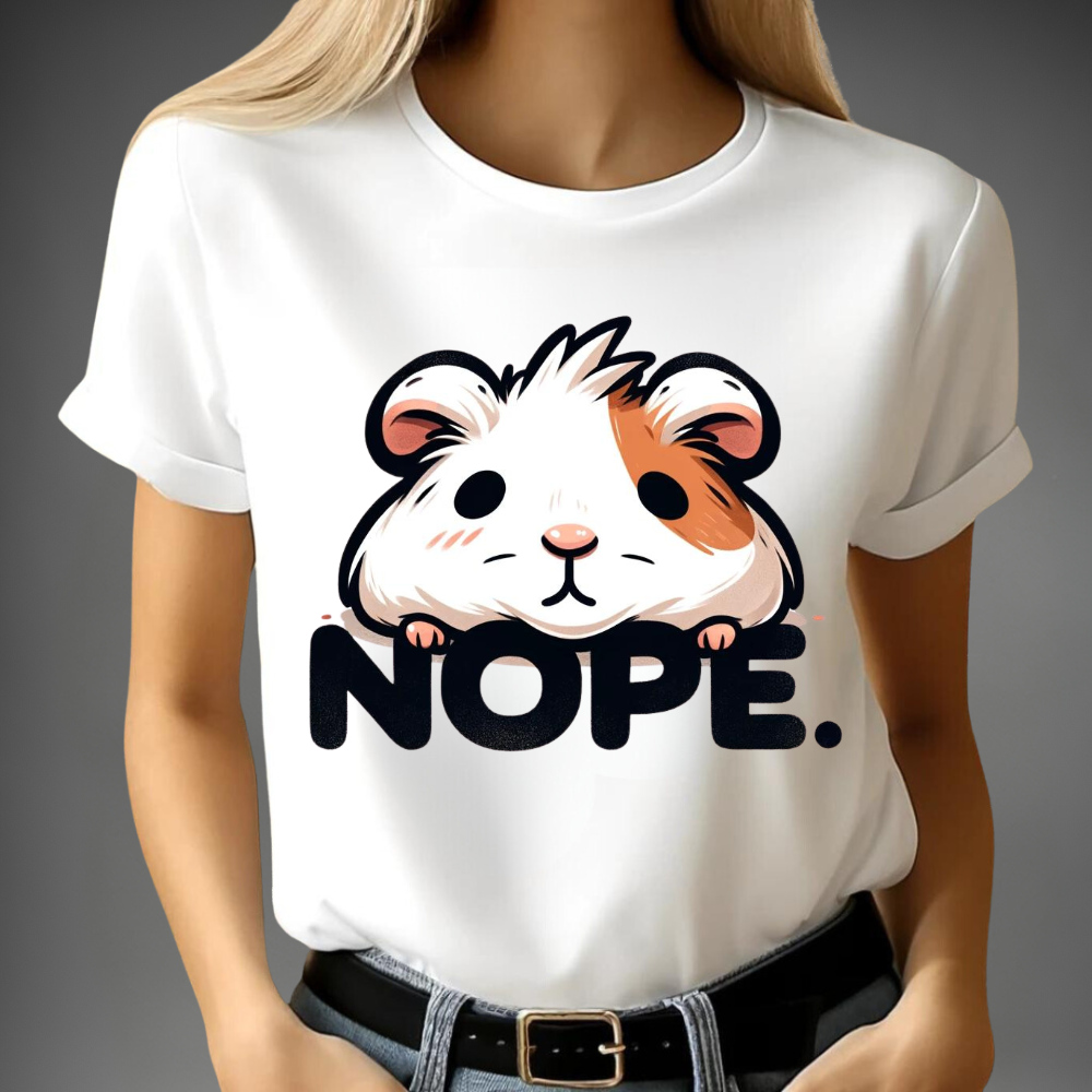 Nope Meerschweinchen T-Shirt