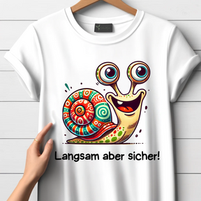 “Langsam aber sicher” T-Shirt