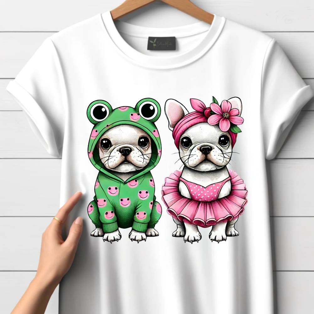 Verkleidungsspaß Bulldoggen Shirt