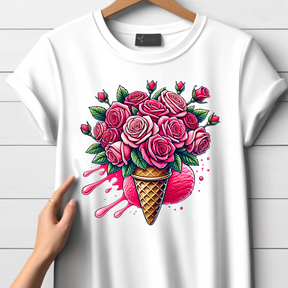 Blumenstrauß Eis Shirt