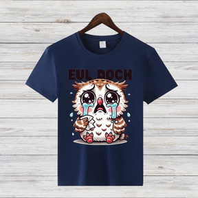 Eul Doch | Lustiges Eulen-Shirt | Niedliches Tier-Motiv | Statement Shirt für den Winter | Damen T-Shirt