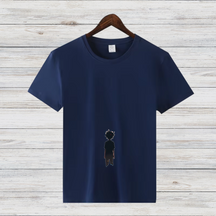 Minimalistisches Kunst T-Shirt | Stilvolles Winter-Shirt | 100% Baumwolle | Geschenk für Kunstliebhaber