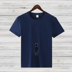 Minimalistisches Kunst T-Shirt | Stilvolles Winter-Shirt | 100% Baumwolle | Geschenk für Kunstliebhaber