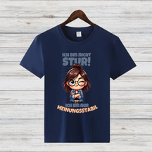 Meinungsstabil Shirt | Lustiges Statement T-Shirt | Cooles Geschenk für Starke Frauen | Humorvolles Motiv für Selbstbewusste