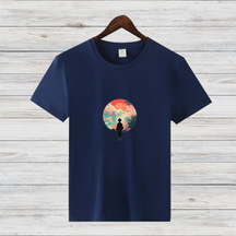Magisches Wintermotiv | Stilvolles Baumwollshirt | Traumhaftes Design | Mystisches Fashion-Statement