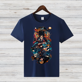 Samurai Krieger | Stylisches Anime T-Shirt | Japanisches Kunstdesign | Perfektes Geschenk für Anime-Fans