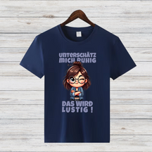 Freches Statement Shirt | Lustiges Winter T-Shirt | Cooles Cartoon Design | Geschenkidee für Frauen