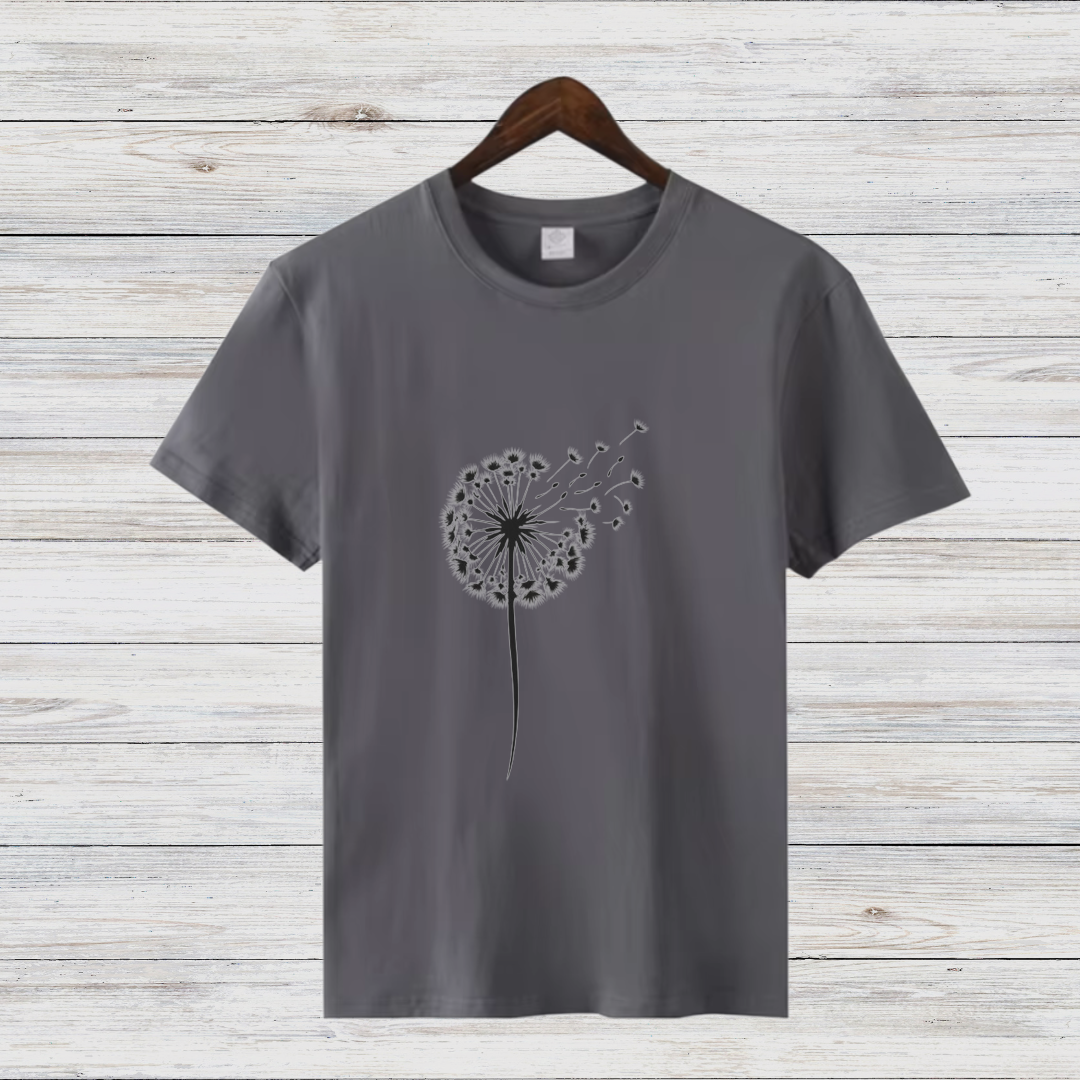 Pusteblume im Wind T-Shirt