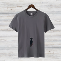 Minimalistisches Kunst T-Shirt | Stilvolles Winter-Shirt | 100% Baumwolle | Geschenk für Kunstliebhaber