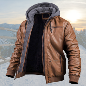 Dieter™ - Leder-Winterjacke