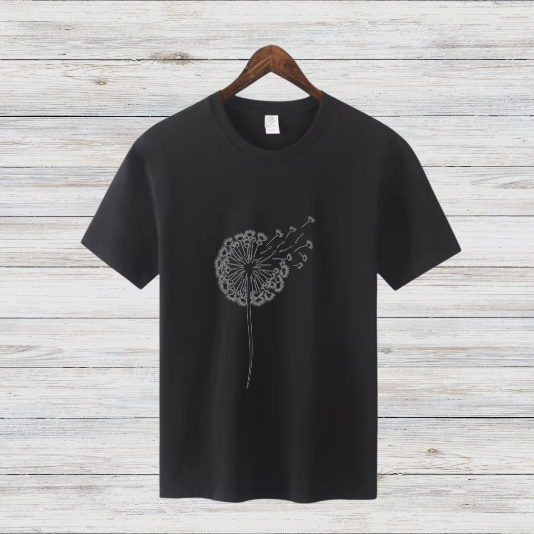 Pusteblume im Wind T-Shirt