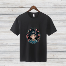 T-Shirt Hintergrund von „The_breathtaking_anime_inspired__Japanese_Illustration_f8c12bc4-2884-443b... #151