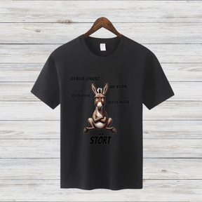 Störrischer Esel | Lustiges Statement Shirt | Humorvoller Winterlook | Perfektes Geschenk für kalte Tage