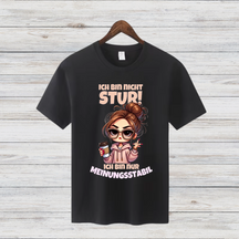 Meinungsstabil T-Shirt | Lustiges Statement Shirt | Cooles Geschenk für starke Frauen | Stylisches Funshirt für den Winter