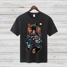 Samurai Krieger | Stylisches Anime T-Shirt | Japanisches Kunstdesign | Perfektes Geschenk für Anime-Fans