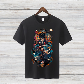Samurai Krieger | Stylisches Anime T-Shirt | Japanisches Kunstdesign | Perfektes Geschenk für Anime-Fans
