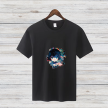 Anime Winterzauber | Stylisches Anime T-Shirt | Japanischer Kunststil | Perfekt für Anime-Fans