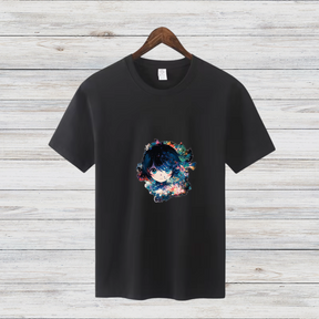 Anime Winterzauber | Stylisches Anime T-Shirt | Japanischer Kunststil | Perfekt für Anime-Fans