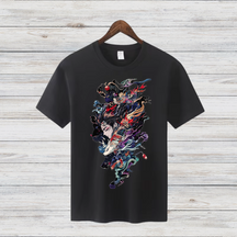 T-Shirt Hintergrund von „The_breathtaking_anime_inspired__Japanese_Illustration_f8c12bc4-2884-443b... #419