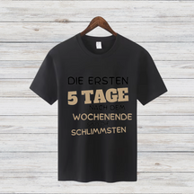 Montagshasser Shirt | Lustiges Sprüche T-Shirt | Perfektes Geschenk für Morgenmuffel | Witziges Statement Shirt für Büro & Alltag