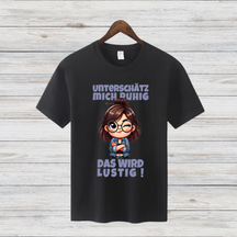 Freches Statement Shirt | Lustiges Winter T-Shirt | Cooles Cartoon Design | Geschenkidee für Frauen