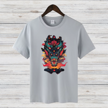 Mystischer Drachengeist | Fantasie Kunst T-Shirt | Asiatisches Drachen Design | Statement Shirt für Fantasy-Fans