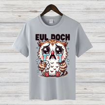 Eul Doch | Lustiges Eulen-Shirt | Niedliches Tier-Motiv | Statement Shirt für den Winter | Damen T-Shirt