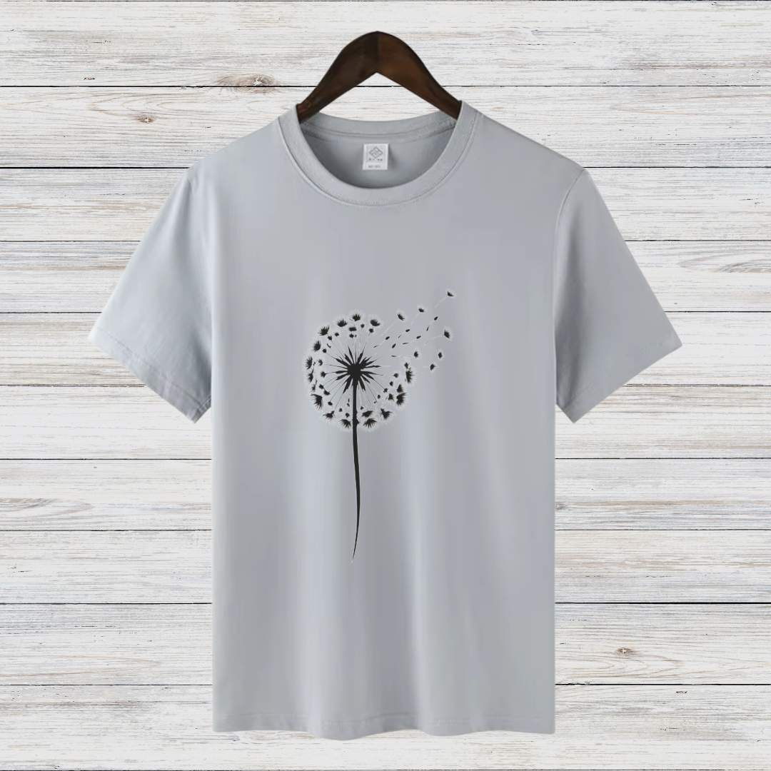 Pusteblume im Wind T-Shirt