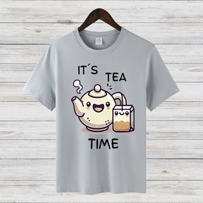 It's Tea Time Shirt | Lustiges Teeliebhaber T-Shirt | Niedliches Winter Tee Design | Geschenk für Teefans
