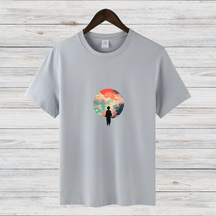 Magisches Wintermotiv | Stilvolles Baumwollshirt | Traumhaftes Design | Mystisches Fashion-Statement