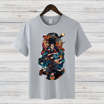 Samurai Krieger | Stylisches Anime T-Shirt | Japanisches Kunstdesign | Perfektes Geschenk für Anime-Fans