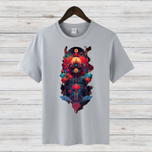 Mystisches Winter-Design | Spirituelles Grafikshirt | Stilvolles Statement-Shirt für die kalte Jahreszeit