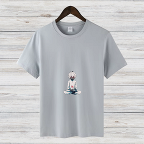 Mystischer Anime Look | Stilvolles Wintershirt | Trendiges Baumwollshirt | Perfektes Geschenk für Anime-Fans
