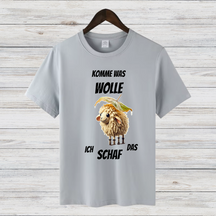 Komme Was Wolle | Lustiges Schaf-Shirt | Humorvolles Statement-Design | Perfekt für kalte Tage