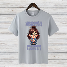 Freches Statement Shirt | Lustiges Winter T-Shirt | Cooles Cartoon Design | Geschenkidee für Frauen
