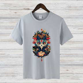 Mystischer Waldgeist | Fantasy T-Shirt | Magisches Tiermotiv | Kunstvolles Design für Naturliebhaber