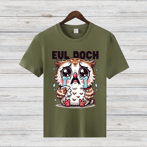 Eul Doch | Lustiges Eulen-Shirt | Niedliches Tier-Motiv | Statement Shirt für den Winter | Damen T-Shirt
