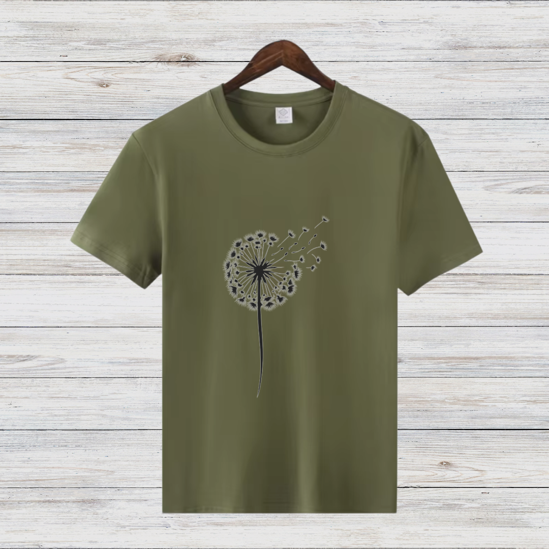 Pusteblume im Wind T-Shirt